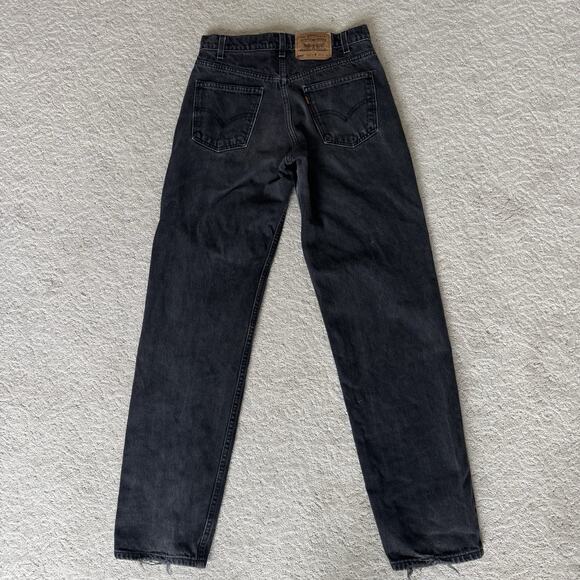 Vintage Levi's Jeans Men’s Black 550‎ Orange Tab Tag 29x33 Dark Grunge Skate - Picture 2 of 16